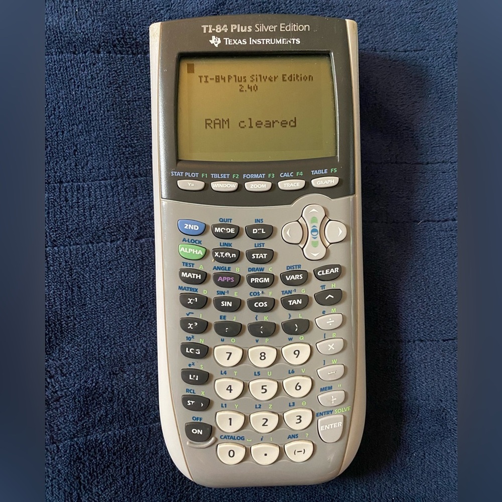 TI-84 Plus Silver Edition Calculator